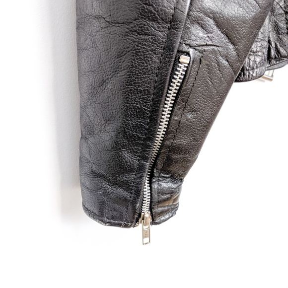 Vintage biker jacket - Picture 6 of 8